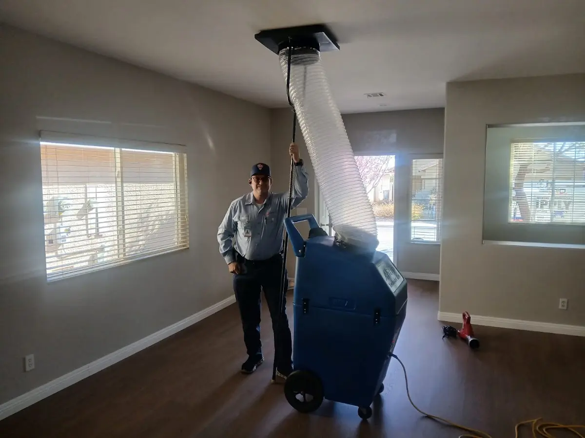 Professional Dryer Vent Cleaning work inside a Orland home